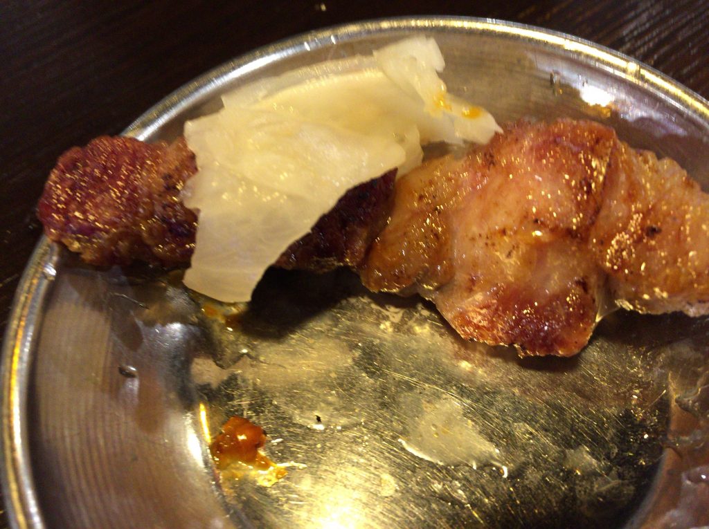 イベリコ豚のサムギョプサル、삼백식당（サムベクシクタン）